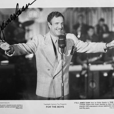 For the Boys James Caan signed movie photo