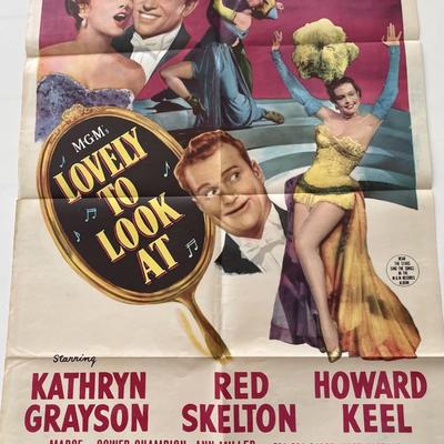 Lovely to Look At 1952 vintage movie poster