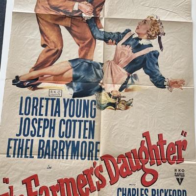 The Farmer's Daughter 1964 vintage movie poster 
