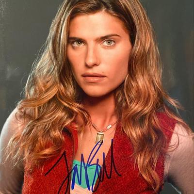 Boston Legals Lake Bell signed photo