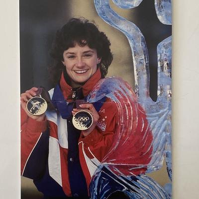 Olympian Bonnie Blair signed photo