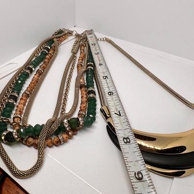 Lot Costume Jewelry Necklaces - Some Signed