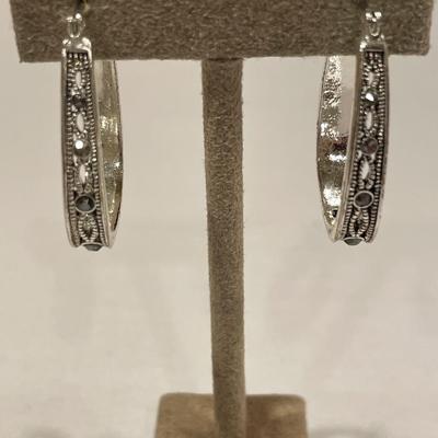Sterling ring and post earrings