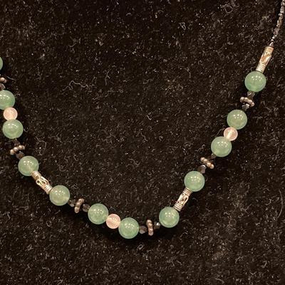 Possible Jade necklace and ring