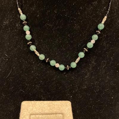 Possible Jade necklace and ring