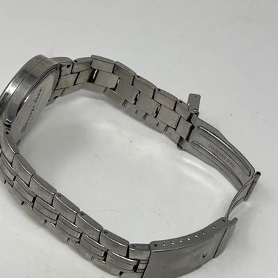 Snap ON Wrist Watch Date Hour Minute