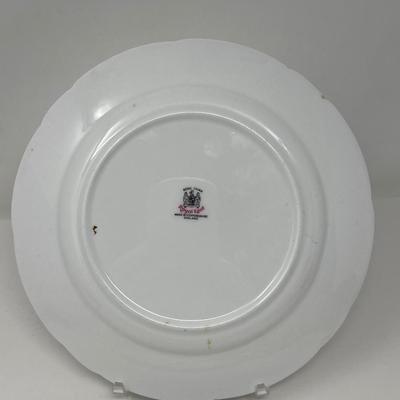 Royal Kent Staffordshire Rose Bud Salad Plate