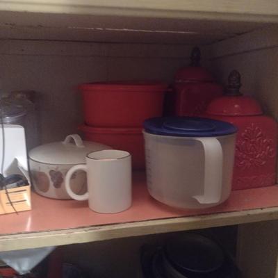 Contents of Kitchen Pantry- Assorted Bake Ware, Small Appliances, Cookware