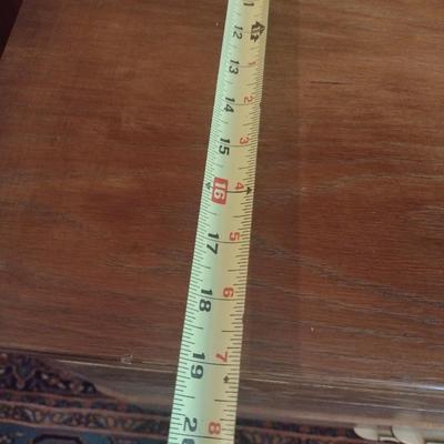 Vintage Solid Wood Four-Drawer Dresser by Mengel