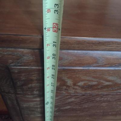 Vintage Solid Wood Four-Drawer Dresser by Mengel