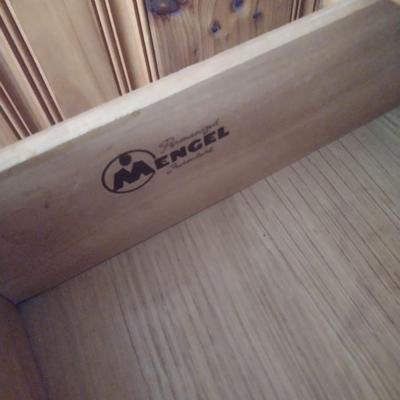 Vintage Solid Wood Six-Drawer Dresser by Mengel