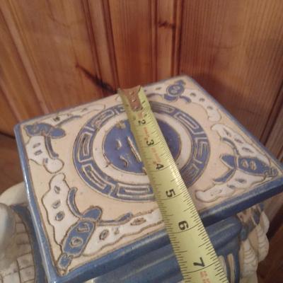 Ceramic Elephant Plant Stand