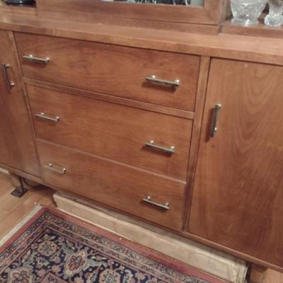 MCM Design Drexel Buffet Hutch (No Contents)