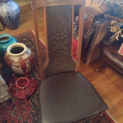 Vintage Broyhill Gracias Writing Table with Chair