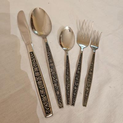 Assorted Flatware, Steak Knives, and More (K-DW)