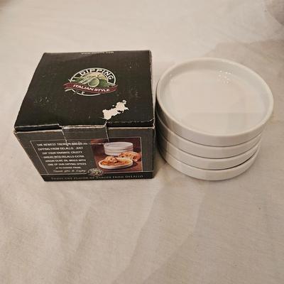 Serving Bowls, Saucer Set, and Wooden Salad Bowls (K-DW)