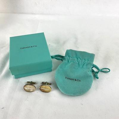 1418 Tiffany & Co. Sterling Cufflinks