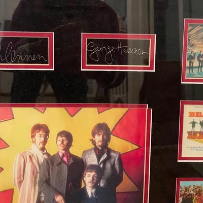 The Beatles/ ALBUM MASTERPIECE COLLAGE Lithograph, Signed