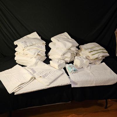 Assorted Towels, Bath Mats & More (B-JS)