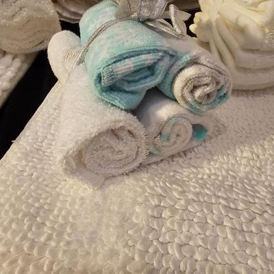 Assorted Towels, Bath Mats & More (B-JS)