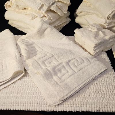 Assorted Towels, Bath Mats & More (B-JS)