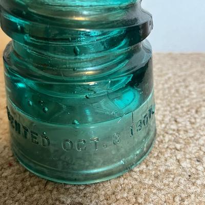 Vintage Glass Insulators - Set of 4 (1)
