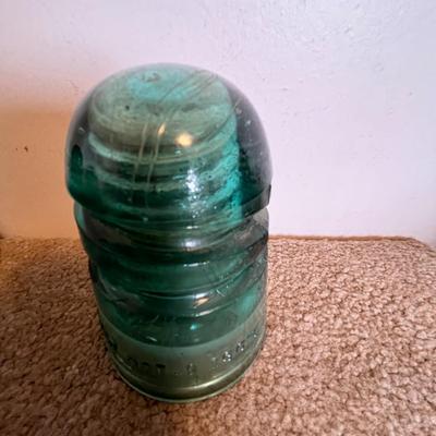Vintage Glass Insulators - Set of 4 (2)