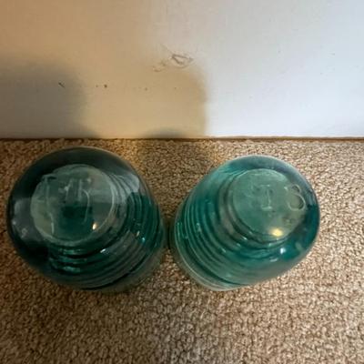 Vintage Glass Insulators - Set of 4 (3)