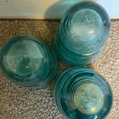 Vintage Glass Insulators - Set of 4 (9)