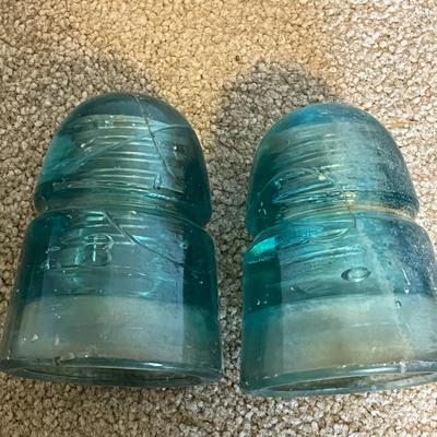 Vintage Glass Insulators - Set of 5 (11)