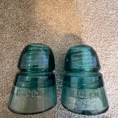 Vintage Glass Insulators - Set of 5 (11)