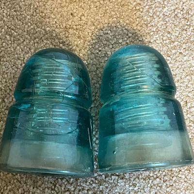 Vintage Glass Insulators - Set of 5 (11)