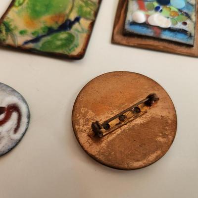 Enamel on Copper Artist Pieces