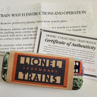 Lionel Collectible Train Watch