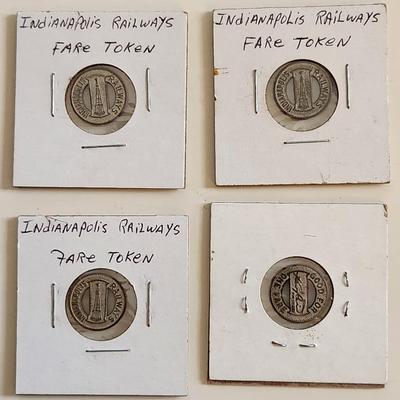 Indianapolis Railway Tokens