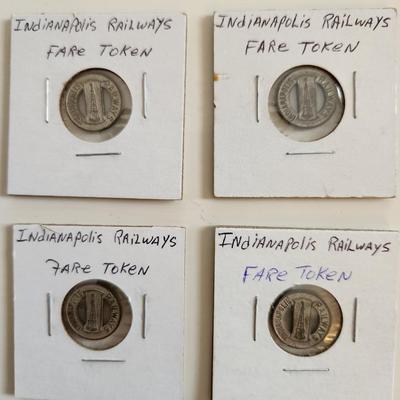 Indianapolis Railway Tokens
