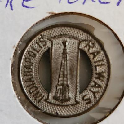 Indianapolis Railway Tokens