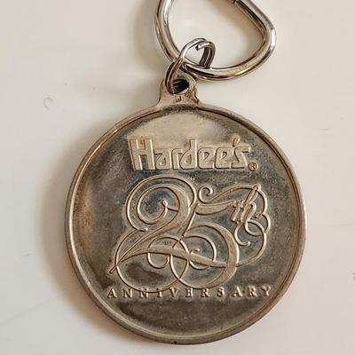 Sterling Silver Hardee's Key Fob