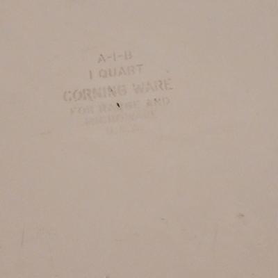 Ceramic Corning Ware and Corelle Baking Dishes and Storage Containers (K-DW)