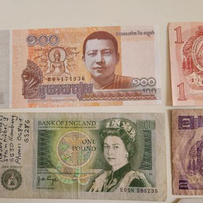 Collection of Odd Foreign Paper Money