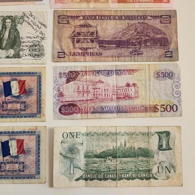 Collection of Odd Foreign Paper Money