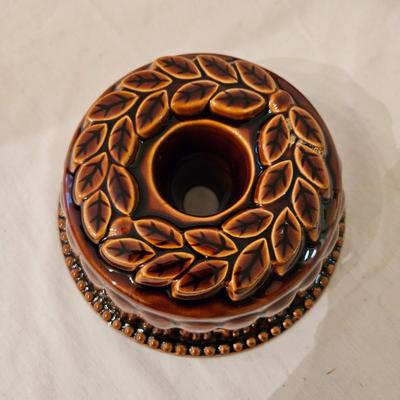 Longabarger Ceramic Pie Pan, Over and Back Pie Plate and More (K-DW)