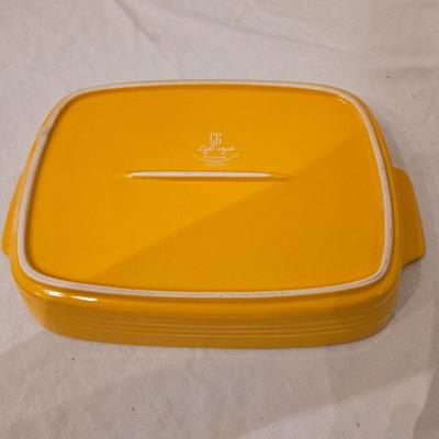 Longabarger Ceramic Pie Pan, Over and Back Pie Plate and More (K-DW)