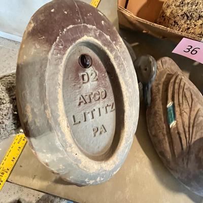 Vintage duck decoys