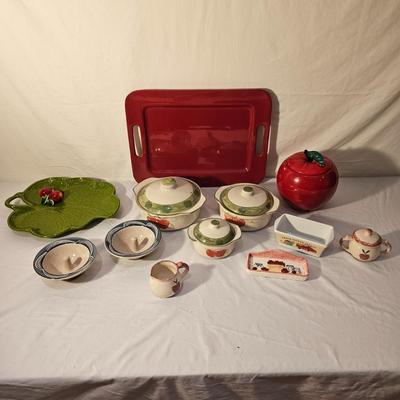 Apple Themed Crockery & More (K-JS)
