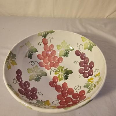 Fruit & Wine Themed Ceramic Ware & More (K-JS)