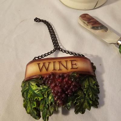 Fruit & Wine Themed Ceramic Ware & More (K-JS)