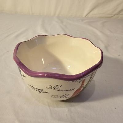 Fruit & Wine Themed Ceramic Ware & More (K-JS)