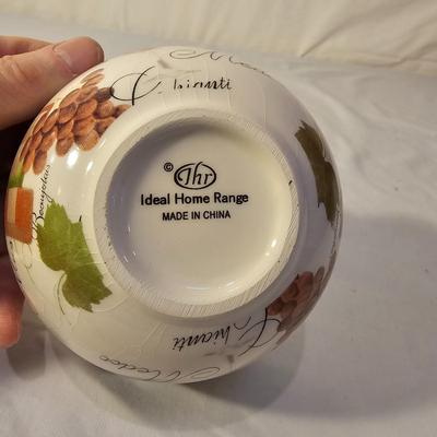 Fruit & Wine Themed Ceramic Ware & More (K-JS)