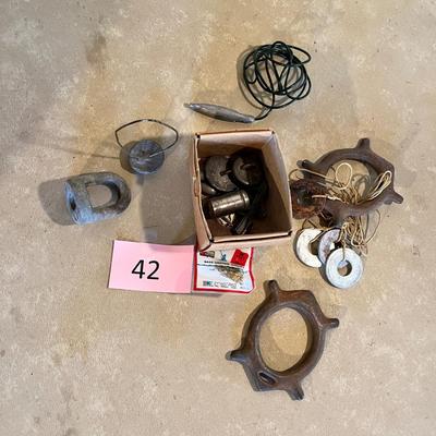Vintage decoy weights